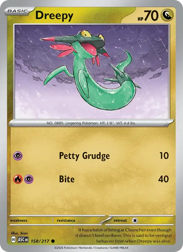 Dreepy - 158/295 - Ascended Heroes