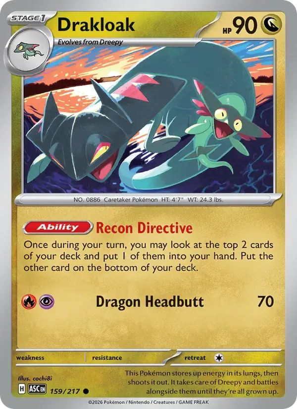Drakloak - 159/295 - Ascended Heroes