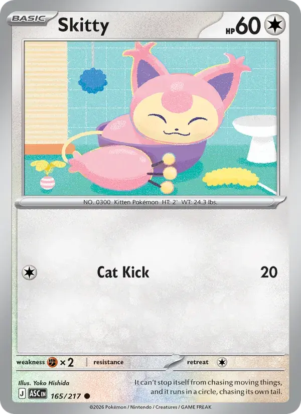 Skitty - 165/295 - Ascended Heroes