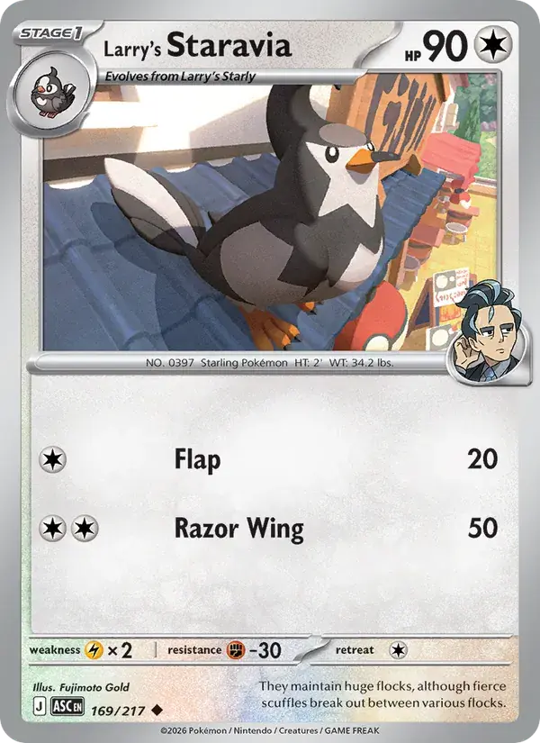 Larry's Staravia - 169/295 - Ascended Heroes