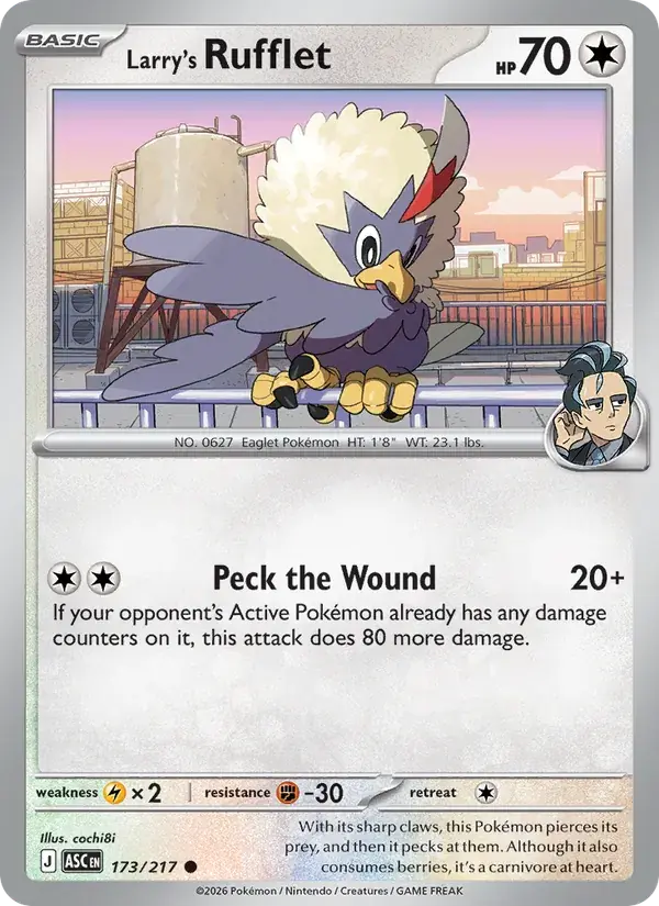 Larry's Rufflet - 173/295 - Ascended Heroes