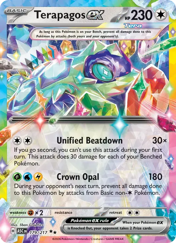 Terapagos ex - 179/295 - Ascended Heroes