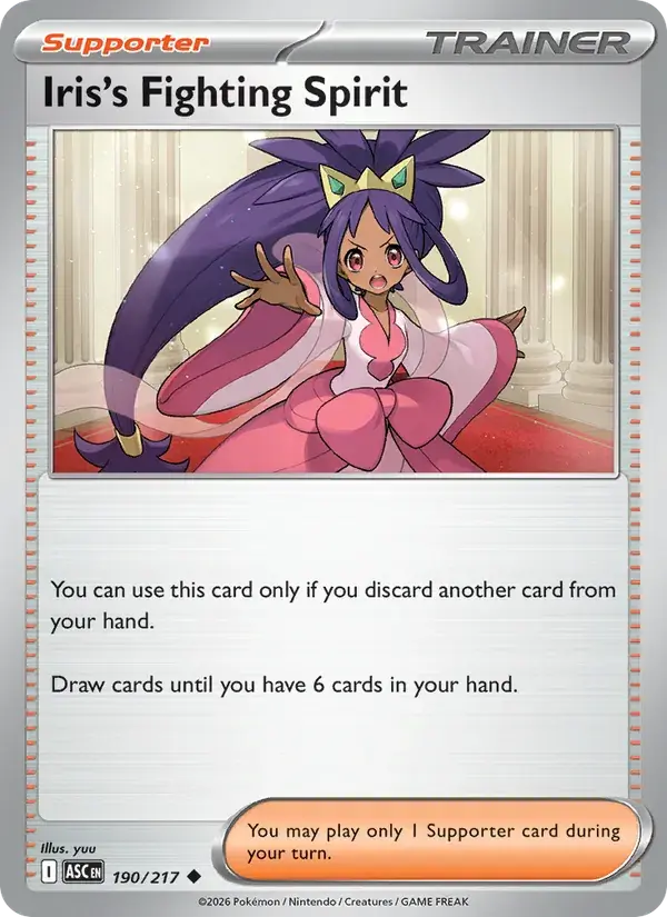 Iris's Fighting Spirit - 190/295 - Ascended Heroes