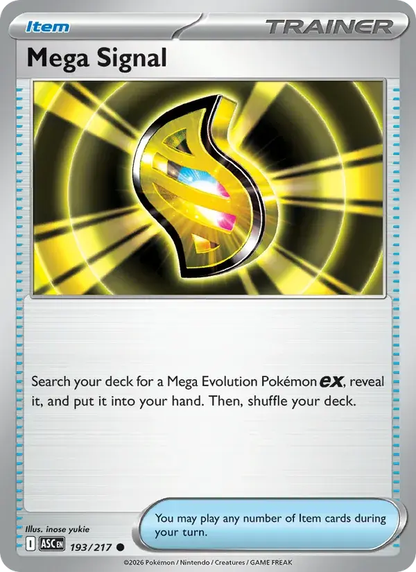 Mega Signal - 193/295 - Ascended Heroes