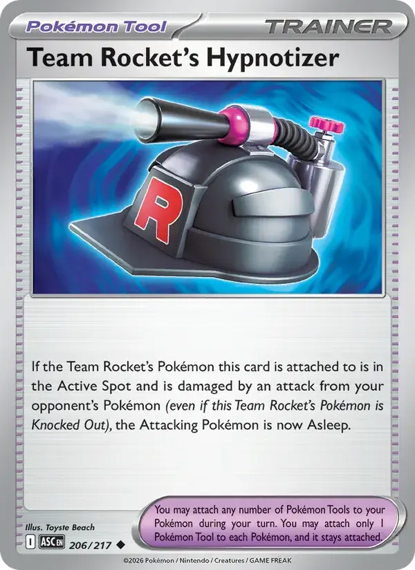 Team Rocket's Hypnotizer - 206/295 - Ascended Heroes