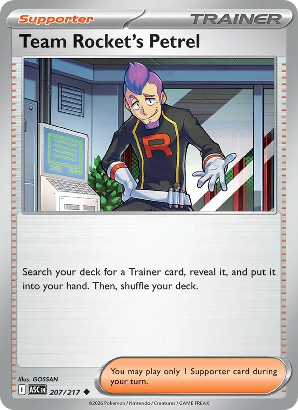 Team Rocket's Petrel - 207/295 - Ascended Heroes