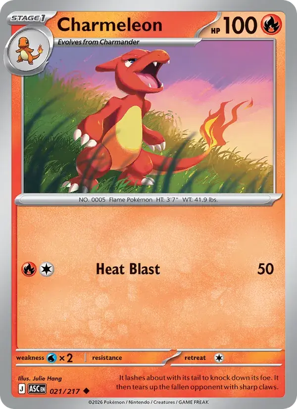 Charmeleon - 021/295 - Ascended Heroes