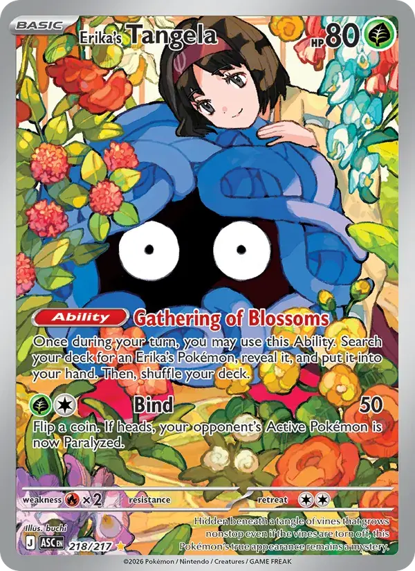 Erika's Tangela - 218/295 - Ascended Heroes