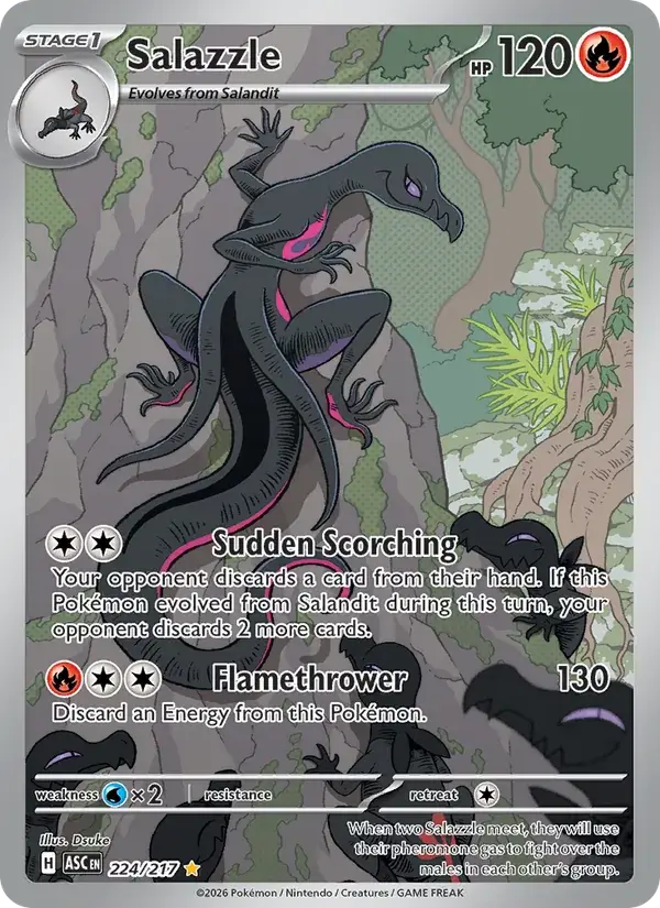 Salazzle - 224/295 - Ascended Heroes