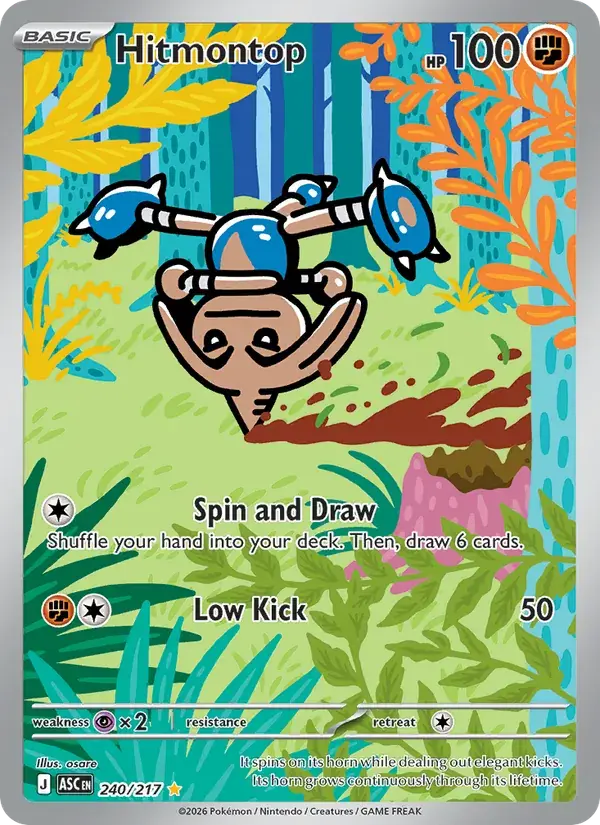Hitmontop - 240/295 - Ascended Heroes