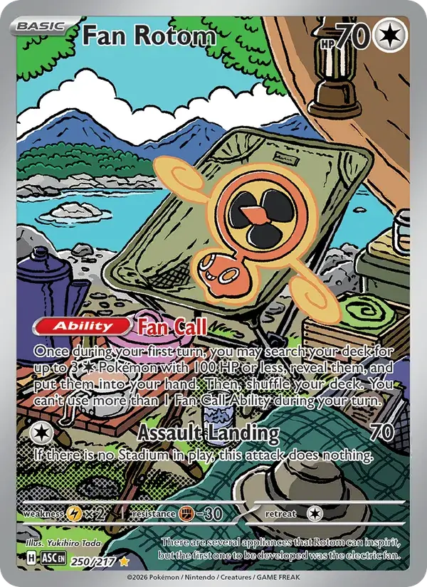 Fan Rotom - 250/295 - Ascended Heroes