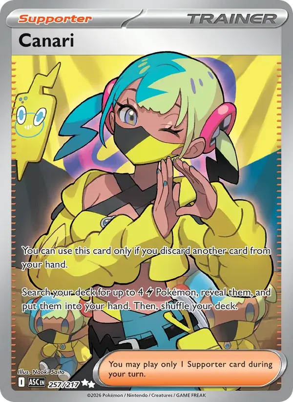 Canari - 257/295 - Ascended Heroes