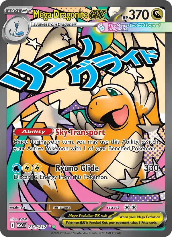 Mega Dragonite ex - 271/295 - Ascended Heroes