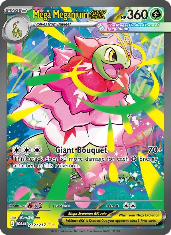 Mega Meganium ex - 272/295 - Ascended Heroes