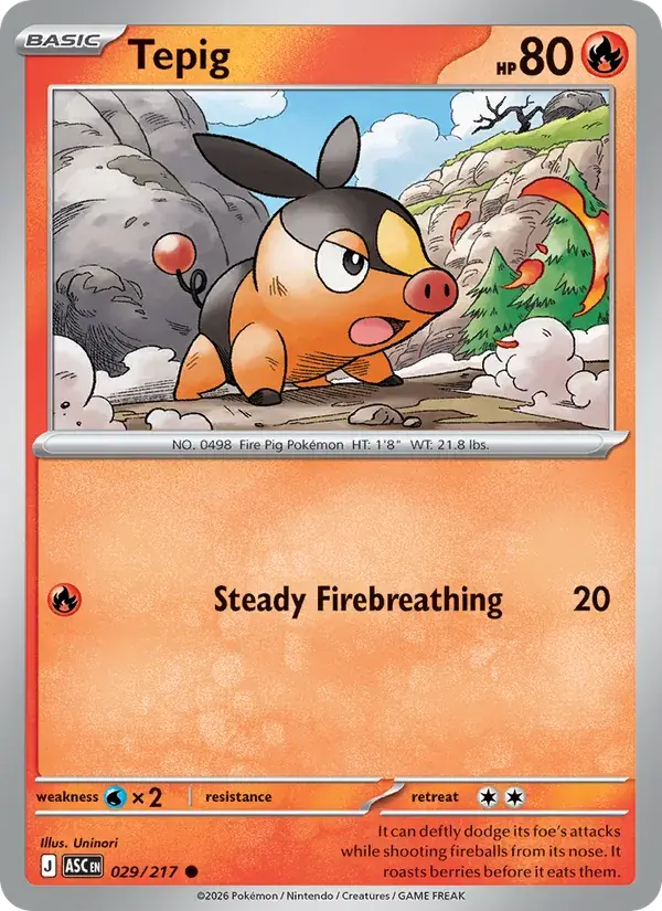 Tepig - 029/295 - Ascended Heroes