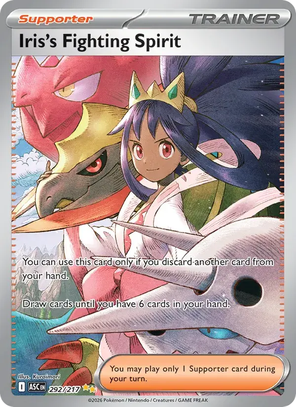 Iris's Fighting Spirit - 292/295 - Ascended Heroes