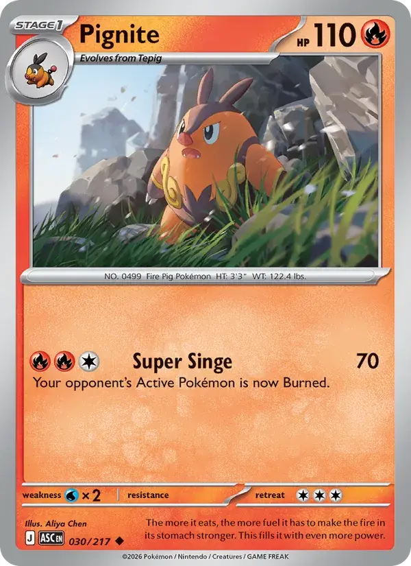 Pignite - 030/295 - Ascended Heroes