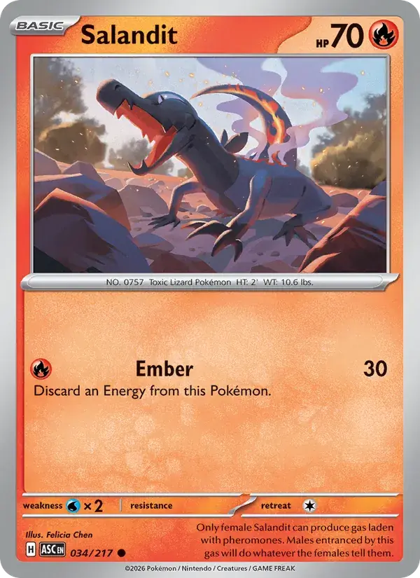 Salandit - 034/295 - Ascended Heroes