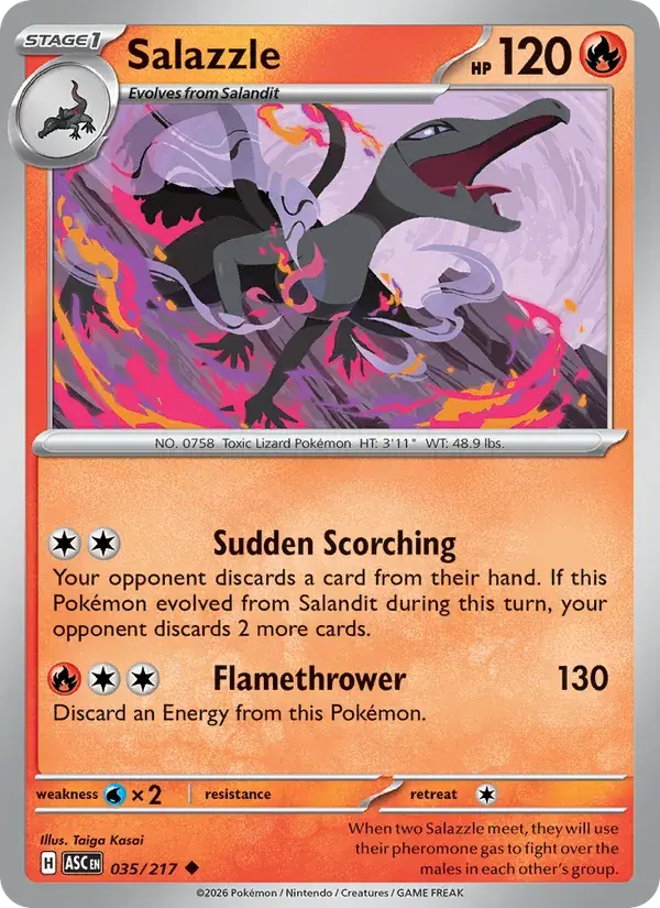Salazzle - 035/295 - Ascended Heroes