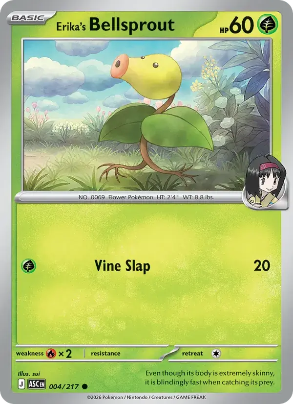 Erika's Bellsprout - 004/295 - Ascended Heroes