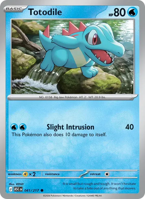 Totodile - 041/295 - Ascended Heroes