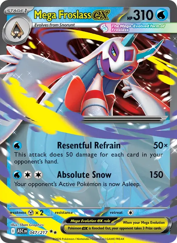 Mega Froslass ex - 047/295 - Ascended Heroes