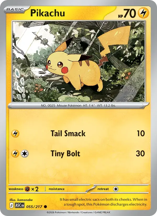 Pikachu - 055/295 - Ascended Heroes