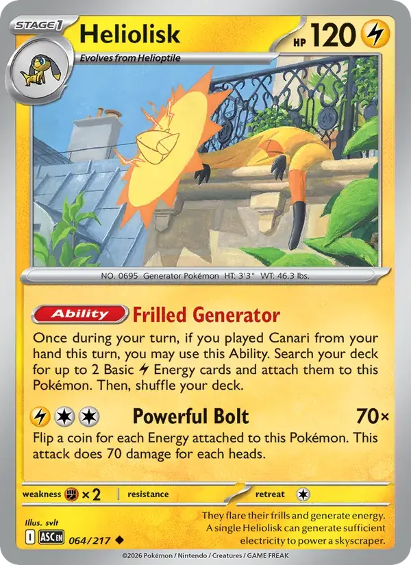 Heliolisk - 064/295 - Ascended Heroes