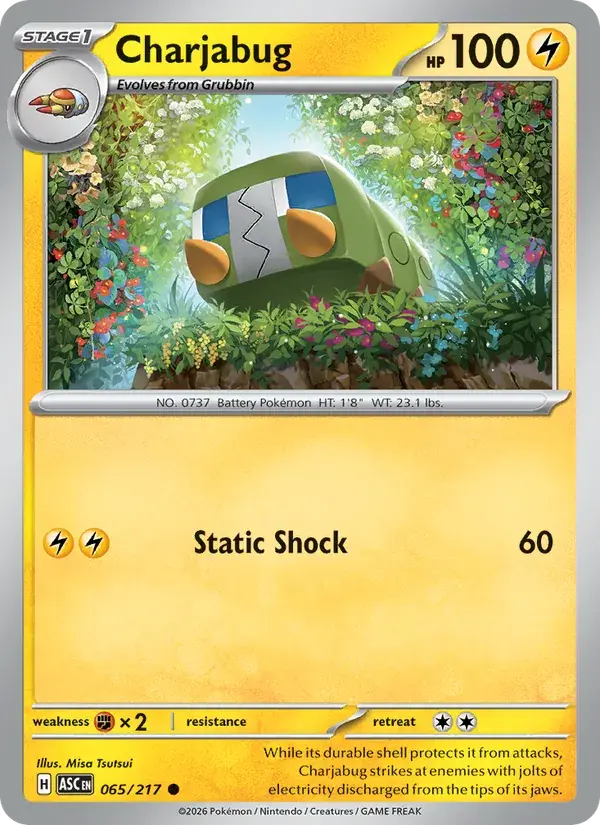 Charjabug - 065/295 - Ascended Heroes