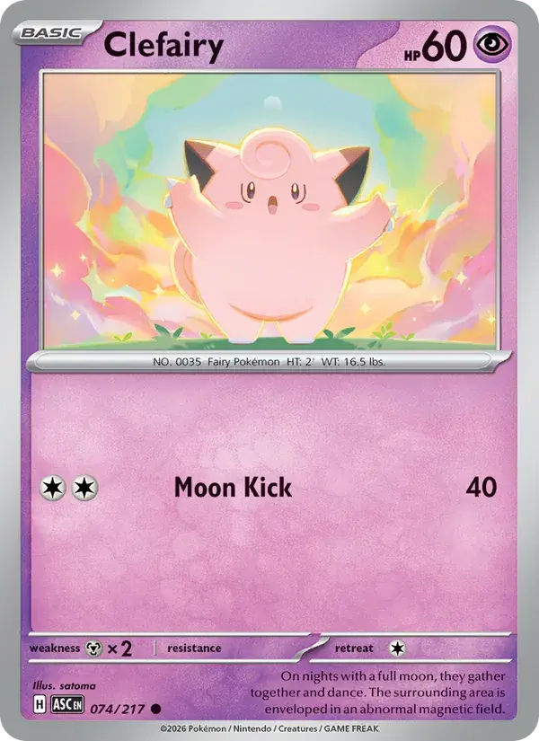 Clefairy - 074/295 - Ascended Heroes