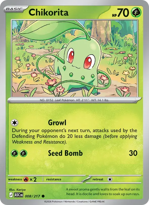Chikorita - 008/295 - Ascended Heroes