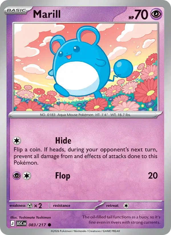 Marill - 083/295 - Ascended Heroes