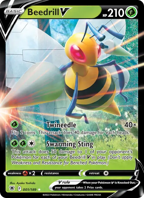 Beedrill V - 001/216 - Astral Radiance