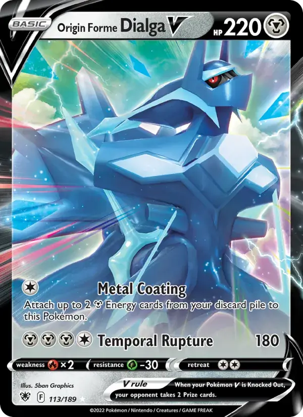 Origin Forme Dialga V - 113/216 - Astral Radiance