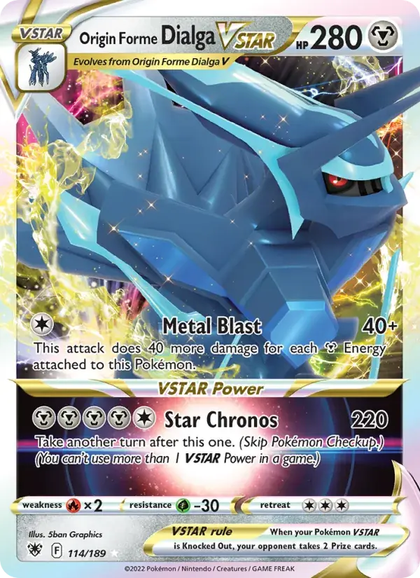 Origin Forme Dialga VSTAR - 114/216 - Astral Radiance
