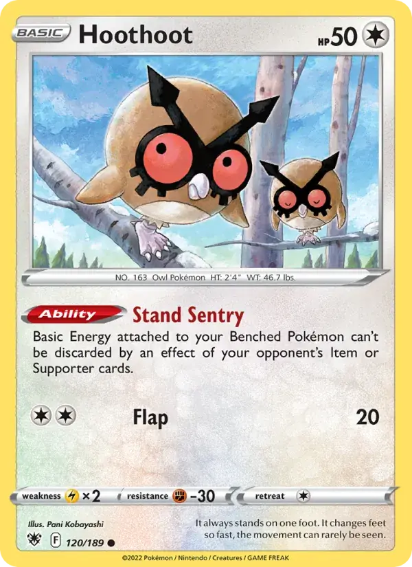 Hoothoot - 120/216 - Astral Radiance