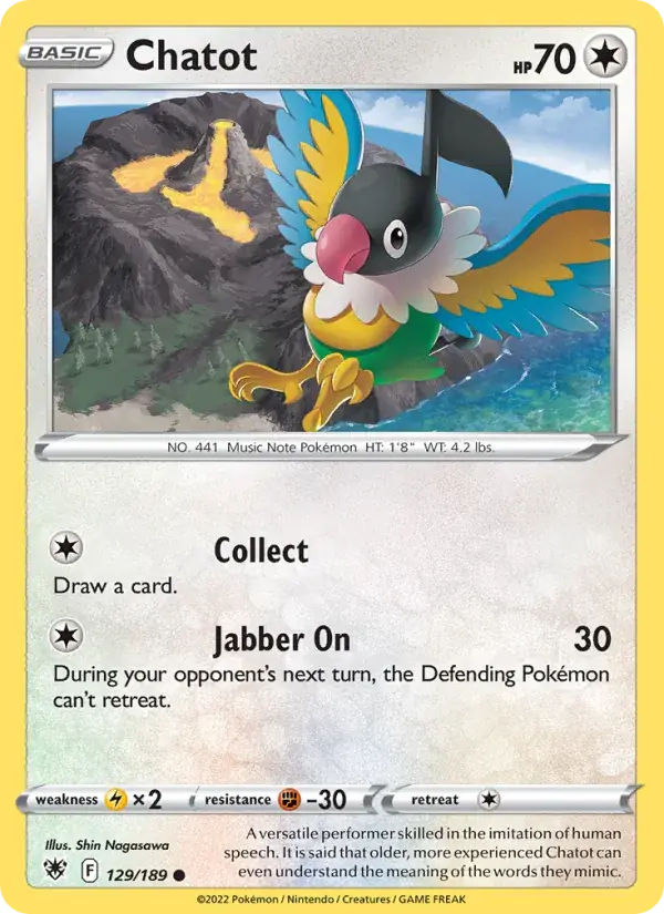 Chatot - 129/216 - Astral Radiance