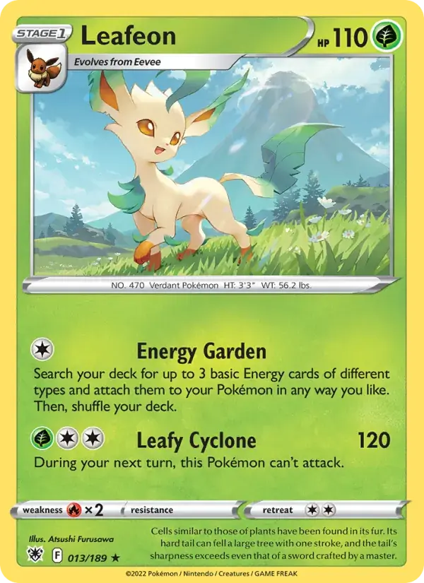 Leafeon - 013/216 - Astral Radiance
