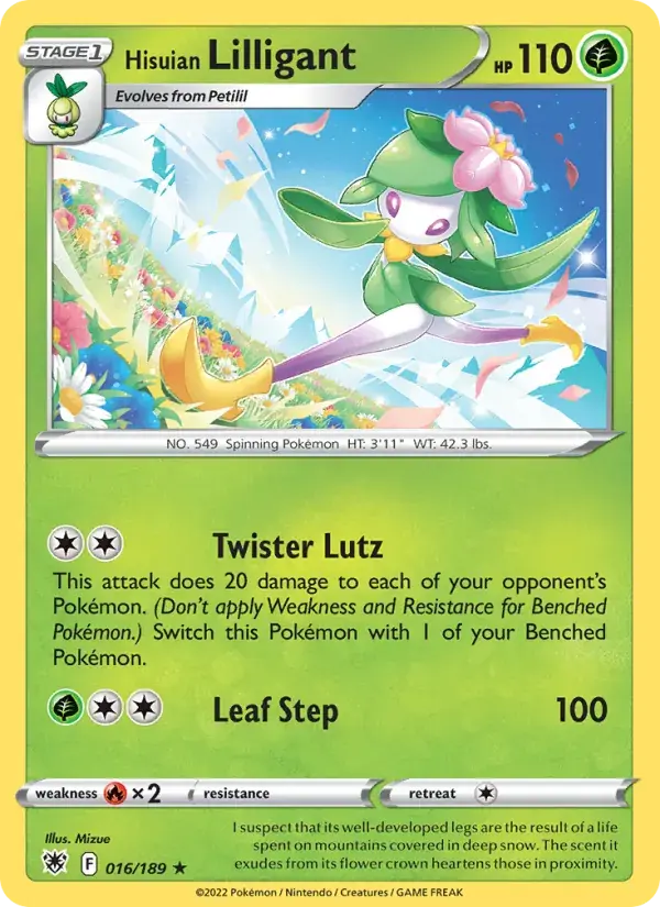 Hisuian Lilligant - 016/216 - Astral Radiance