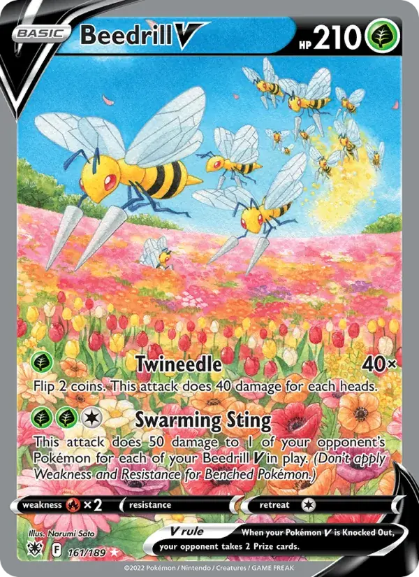 Beedrill V - 161/216 - Astral Radiance