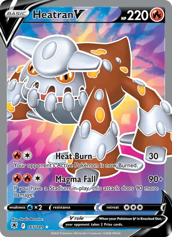 Heatran V - 165/216 - Astral Radiance