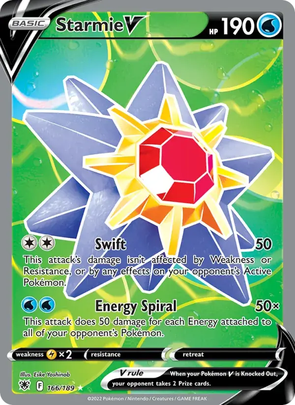 Starmie V - 166/216 - Astral Radiance