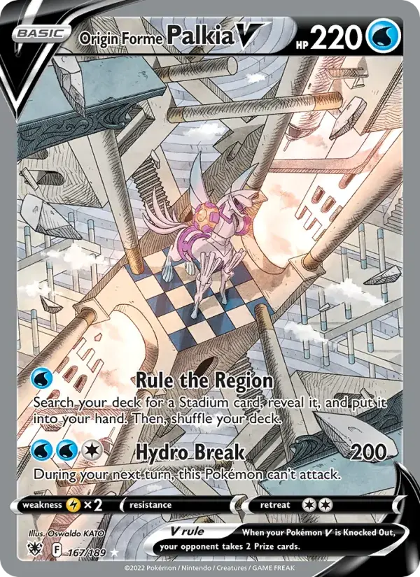 Origin Forme Palkia V - 167/216 - Astral Radiance