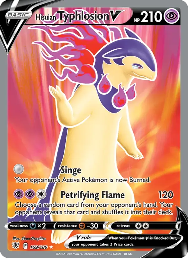 Hisuian Typhlosion V - 169/216 - Astral Radiance