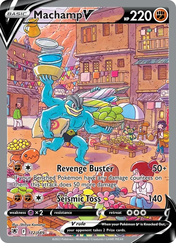 Machamp V - 172/216 - Astral Radiance