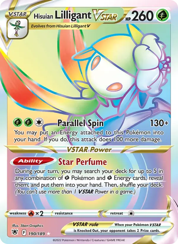 Hisuian Lilligant VSTAR - 190/216 - Astral Radiance