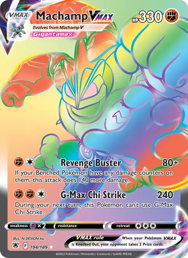 Machamp VMAX - 194/216 - Astral Radiance