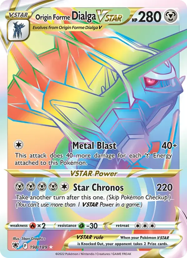 Origin Forme Dialga VSTAR - 198/216 - Astral Radiance