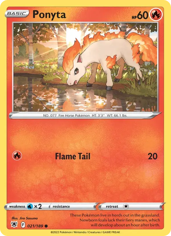 Ponyta - 021/216 - Astral Radiance