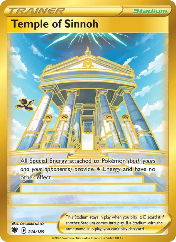 Temple of Sinnoh - 214/216 - Astral Radiance